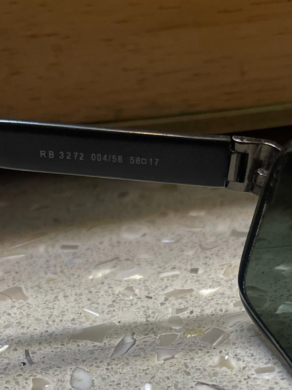 Ray-Ban Sunglasses Grey RB3272